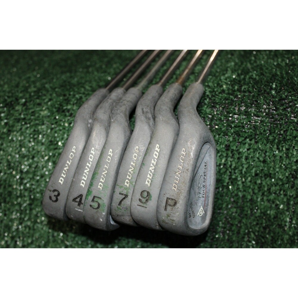 Dunlop TS Tour Special 3,4,5,7,9,P Iron Golf Clubs RH True Temper Shaft
